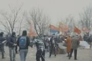 В центре Киева неонацисты «Азова» напали на митинг пенсионеров