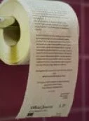 Посиди, подумай: вышла туалетная бумага с «троллингом» Украины