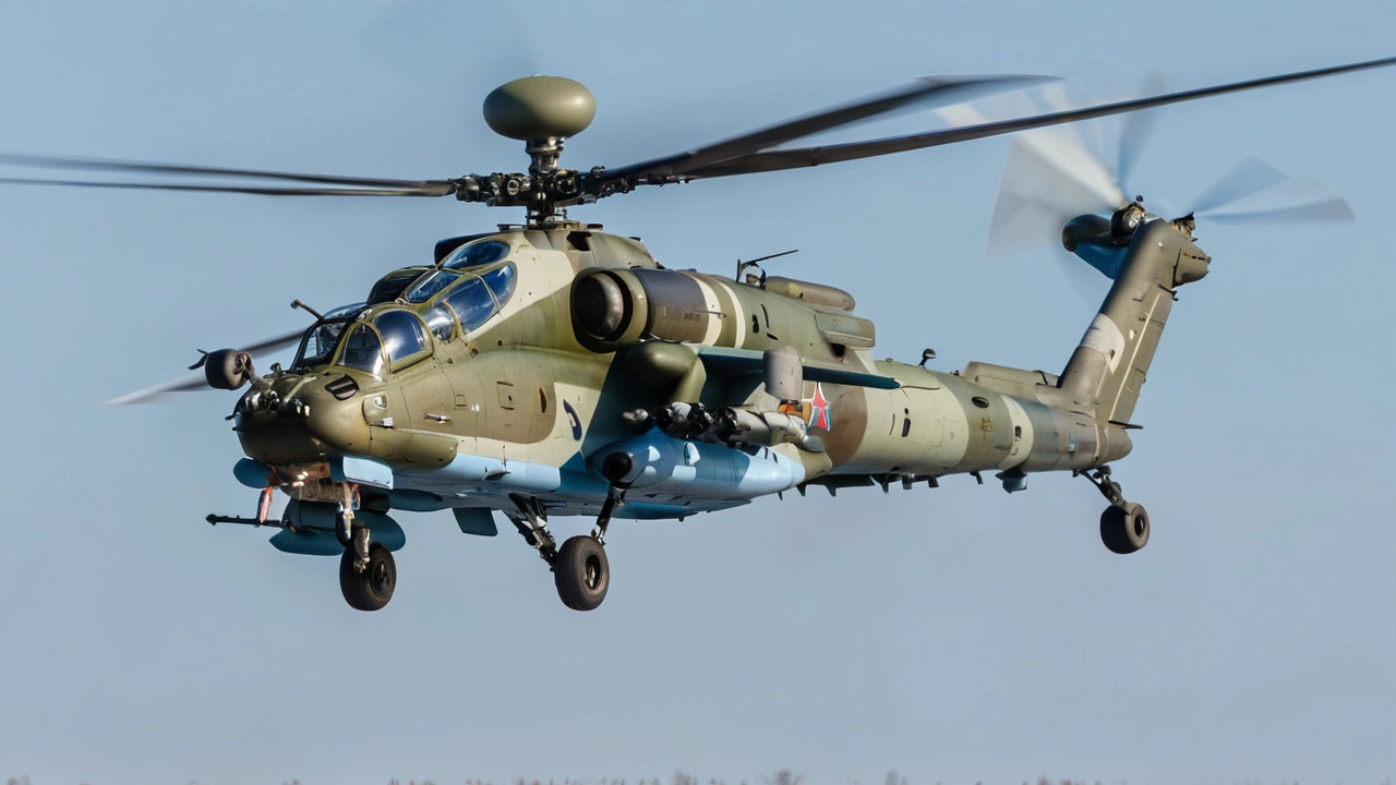 Минобороны РФ сообщает о крушении вертолета Ми-28 в Калужской области