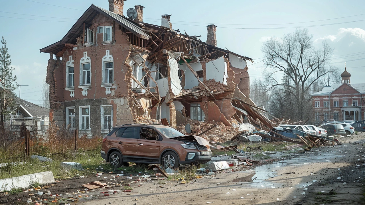 Украинские силы атаковали Приморско-Ахтарск: погиб ребенок, разрушены здания